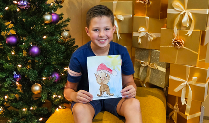 Kinderen ontwerpen samen met Hallmark nieuwe feestdagenkaarten voor Kinderpostzegels