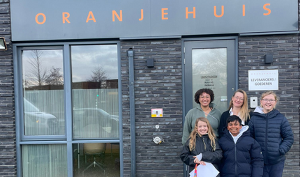 Bezoek aan Oranje Huis in Almere