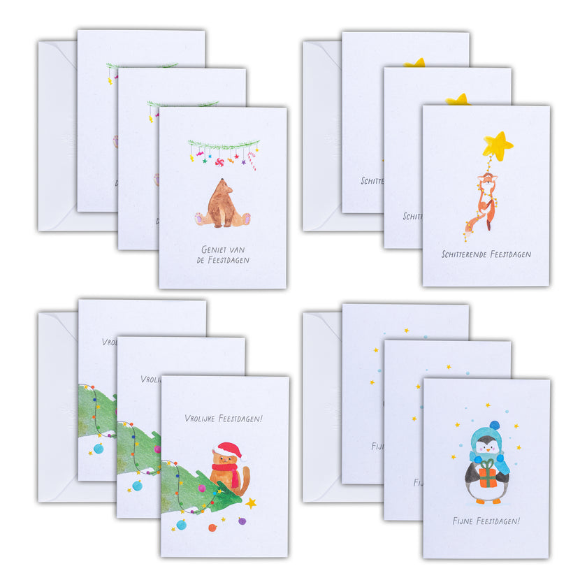 Combination deal holiday cards 2+1 free