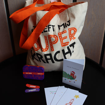Coffret cadeau shopper, boîte à pansements et cartes de vœux Coffret cadeau shopper, boîte à pansements et cartes de vœux