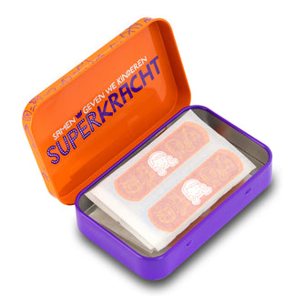 Vrolijk pleisterblikje Vrolijk pleisterblikje