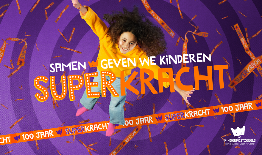 100 jaar Kinderpostzegels: Een jaar vol superkracht!