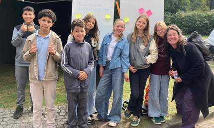 Met Samah op bezoek bij AZC Baarn