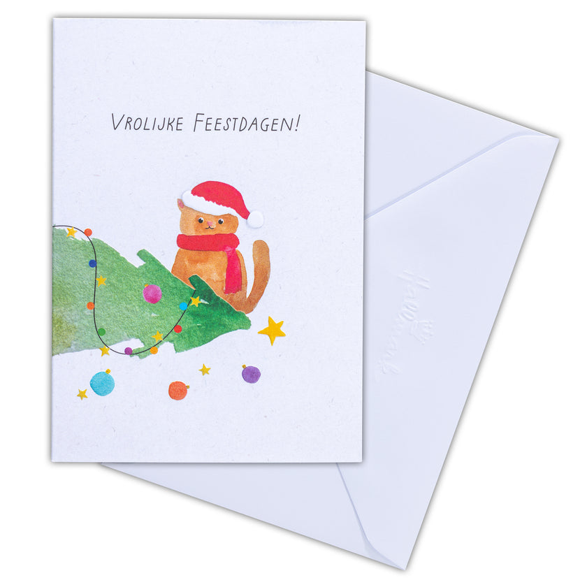 Combideal feestdagenkaarten 2+1 gratis