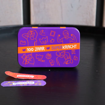 Vrolijk pleisterblikje