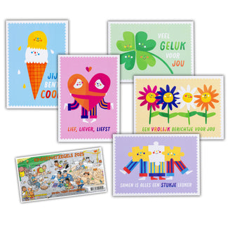 Cartes et timbres pour enfants