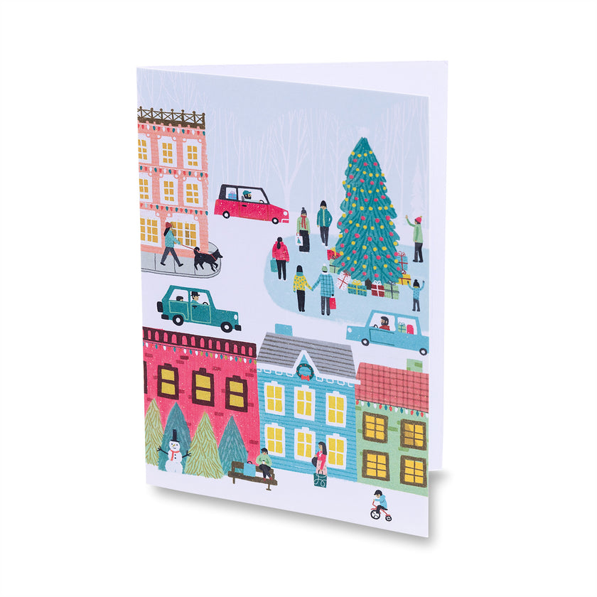 Value set of holiday cards