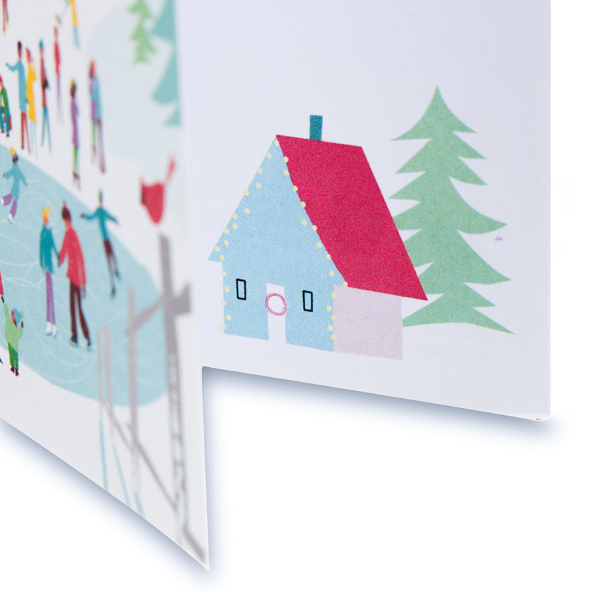 Value set of holiday cards